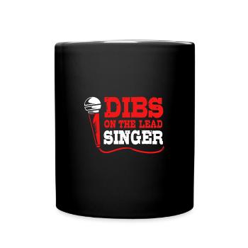 Karaoke - Tasse einfarbig - Schwarz - Vorne
