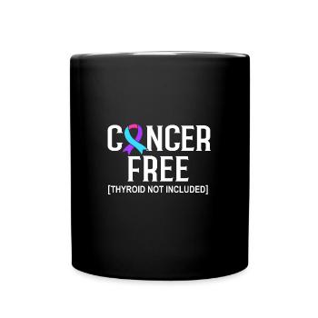 Cancer de la thyroïde Cancer de la thyroïde - Mug uni - noir - Devant