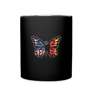 American German - Full Colour Mug - black - Front