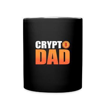 Bitcoin - Tasse einfarbig - Schwarz - Vorne
