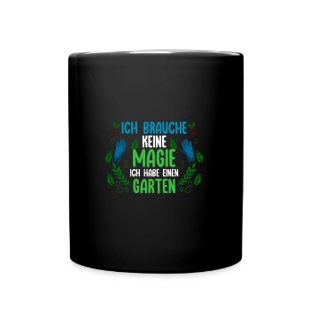 Gardener Hobby Gardener Garden - Full Colour Mug - black - Front