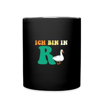 Pensioner Retirement Pension Pension Duck - Full Colour Mug - black - Front