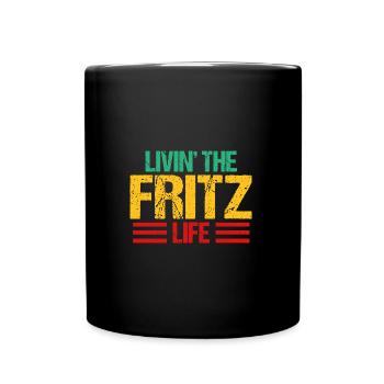 Fritz - Tasse einfarbig - Schwarz - Vorne
