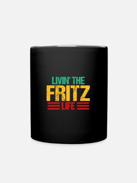 Fritz - Tasse einfarbig - Schwarz