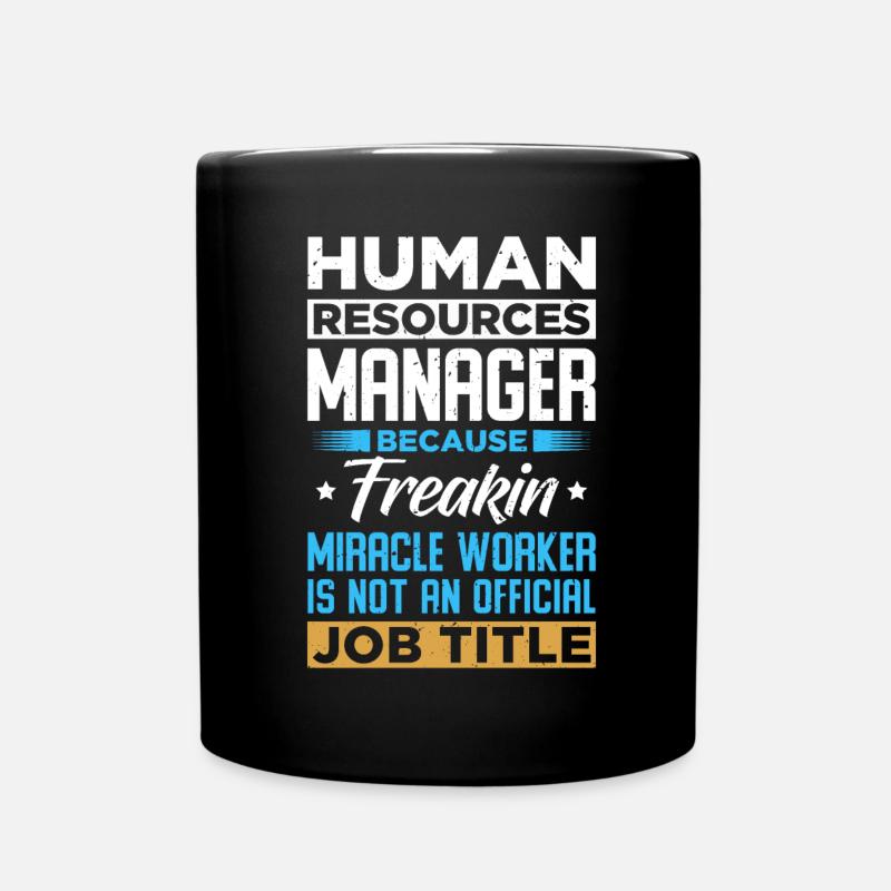 Responsable des ressources humaines - Mug uni - noir