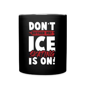 patineurs patineurs de glace - Mug uni - noir - Devant