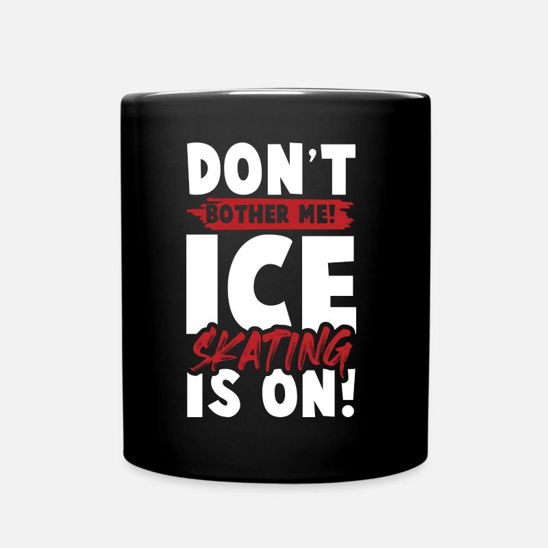 eislauf eisläufer - Tasse einfarbig - Schwarz
