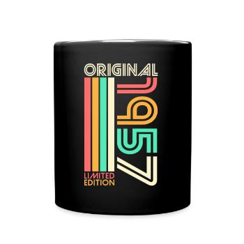 1957 Cadeau d’anniversaire Vintage Vintage Rétro - Mug uni - noir - Devant