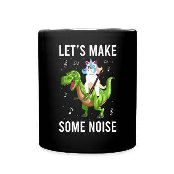 Orchester und Holzblasinstrument - Tasse einfarbig - Schwarz - Vorne