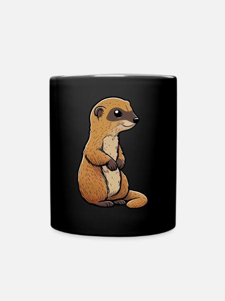 Mangouste - Mug uni - noir