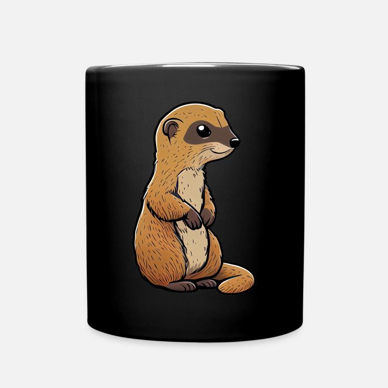 Mangouste - Mug uni - noir