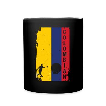 Kolumbien Tejo Nationalmannschaft Championship - Tasse einfarbig - Schwarz - Vorne