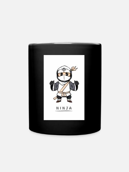 Ninja - Full Colour Mug - black