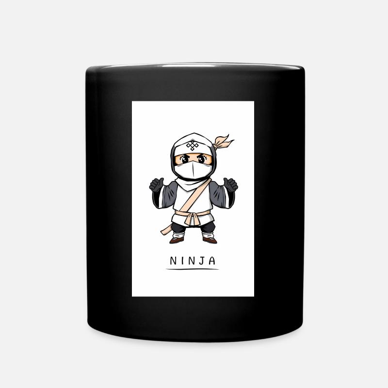 Ninja - Full Colour Mug - black