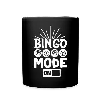 Mode Bingo Player sur Bingo - Mug uni - noir - Devant