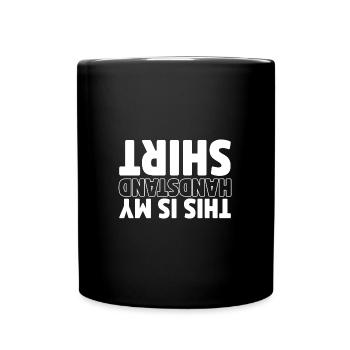 Gymnastics Acrobatics Cheerleading Gymnast Floor Gymnastics - Full Colour Mug - black - Front