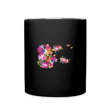 flowers,flower,spring,blossoms - Full Colour Mug - black - Front