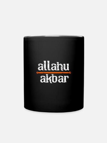 Muslim - Tasse einfarbig - Schwarz