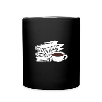 Author Coffee Book - Full Colour Mug - black - Front