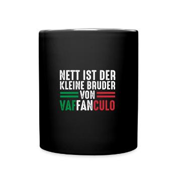 Italy Italian Vaffanculo - Full Colour Mug - black - Front