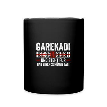 Géorgie géorgienne - Mug uni - noir - Devant
