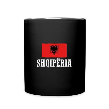 Albanians Albanian Albania - Full Colour Mug - black - Front