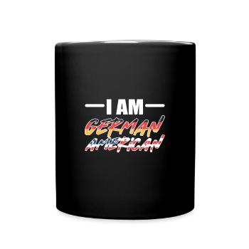 American German - Full Colour Mug - black - Front