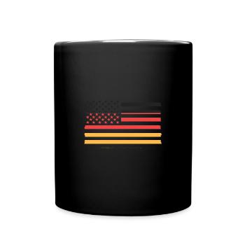 American German - Full Colour Mug - black - Front