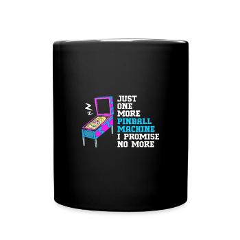 Flipper Boîte de flipper - Mug uni - noir - Devant