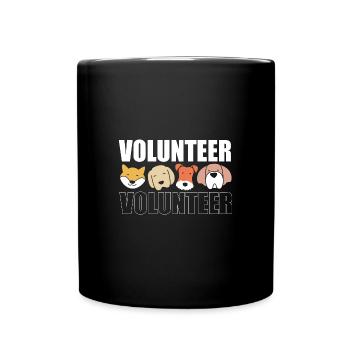 Dog Rescue Animal Rights Animal Rescue Animal Shelter - Full Colour Mug - black - Front