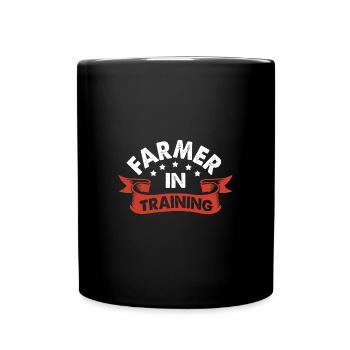 Farmer Farmer Farmer's Wife Farm - Full Colour Mug - black - Front
