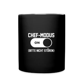 Team Leader Group Leader Team Leader Head of Department - Full Colour Mug - black - Front