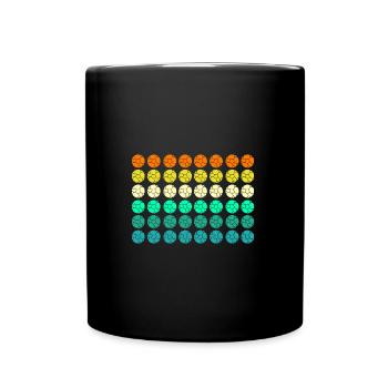 Joueurs de handball Handball - Mug uni - noir - Devant