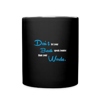 Zahnhygieniker Dental Zahnarzt - Tasse einfarbig - Schwarz - Vorne