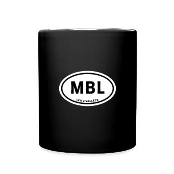 MBL Méribel - Mug uni - noir - Devant