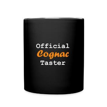 cognac - Mug uni - noir - Devant