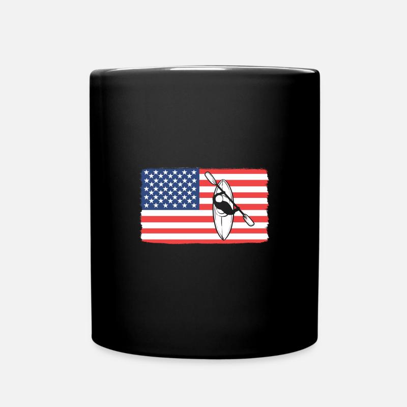 Kayak Kayak - Mug uni - noir