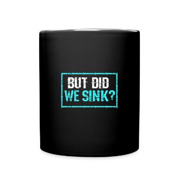 Pontoon Boat Boat Boats - Full Colour Mug - black - Front