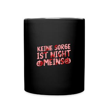 Costume d’Halloween Taché de Sang - Mug uni - noir - Devant