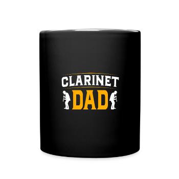 Clarinet - Full Colour Mug - black - Front