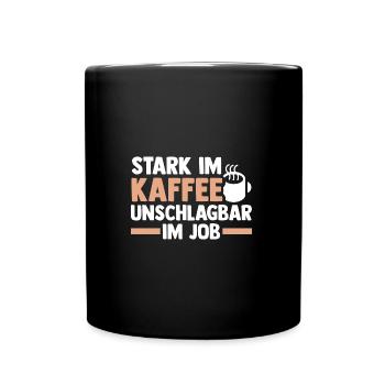 Café Employé Travailleur Collègue de travail - Mug uni - noir - Devant