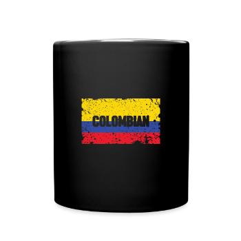 Colombie - Mug uni - noir - Devant