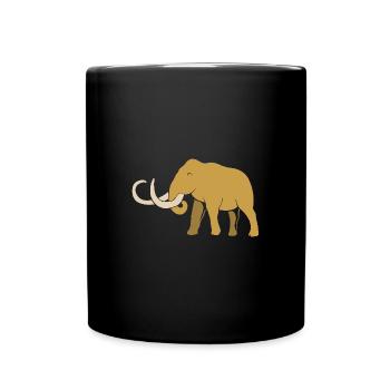 Mammouth - Mug uni - noir - Devant