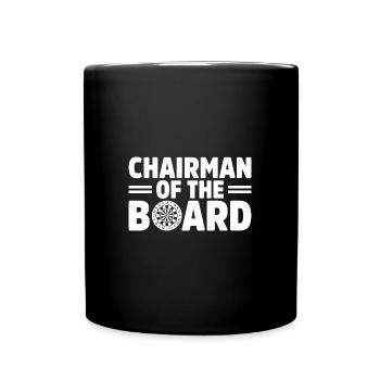 Idée cadeau de fléchettes amusante pour les joueurs de fléchettes - Mug uni - noir - Devant