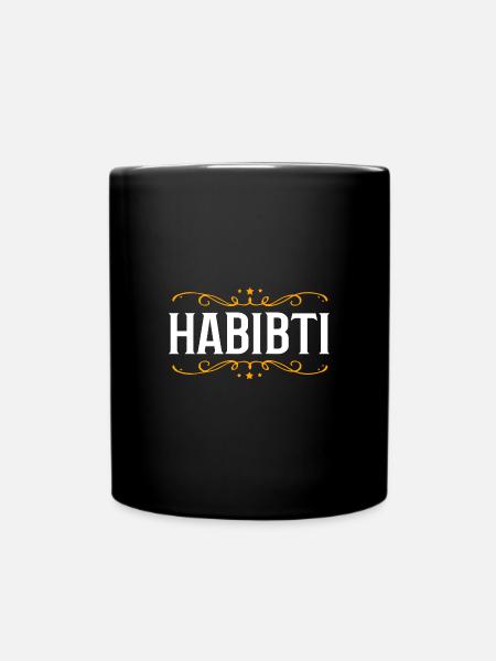 Habibi musulman - Mug uni - noir