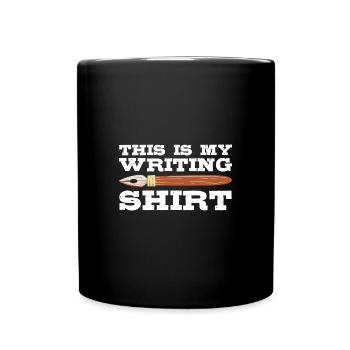 Author - Full Colour Mug - black - Front