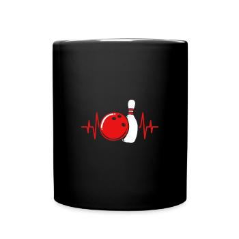 Bowling - Full Colour Mug - black - Front