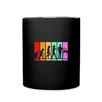 Impression 3D - Mug uni - noir - Devant