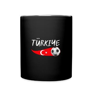 Türken Türkei - Tasse einfarbig - Schwarz - Vorne