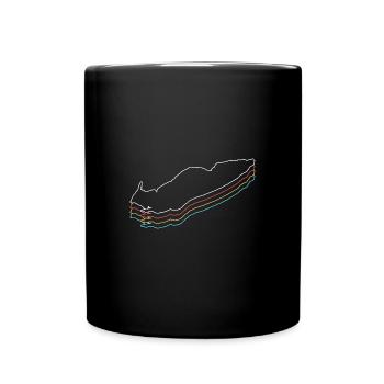 Great Lakes - Tasse einfarbig - Schwarz - Vorne